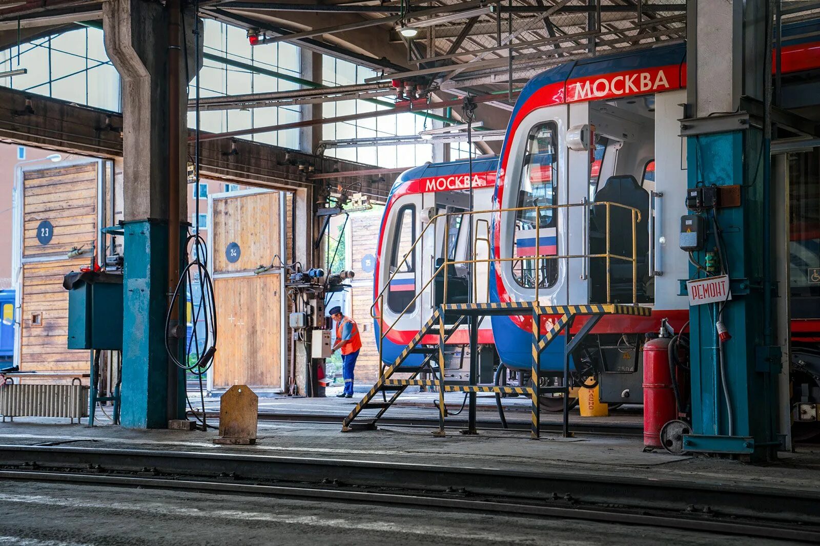 Москва. Электродепо Красная Пресня